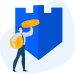 Highly encrypted and secure time tracking OfficeSeries services