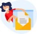 Email or SMS alerts and notifications based on preference