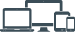 OfficeSeries timesheet software on desktop, tablet, and mobile devices