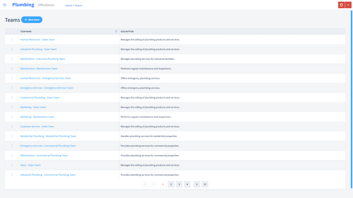 Plumbing Timesheet Teams